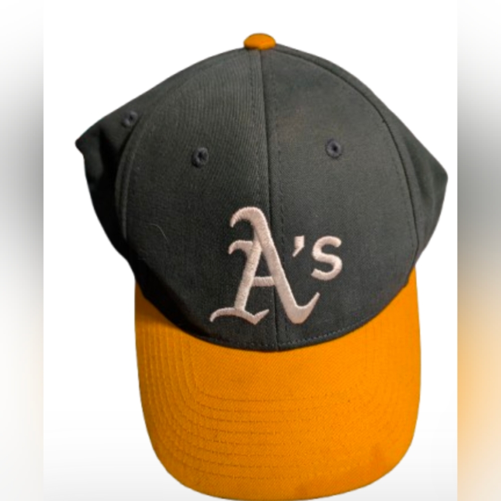 Oakland Athletics Green/Yellow Baseball Cap (Adjustable)